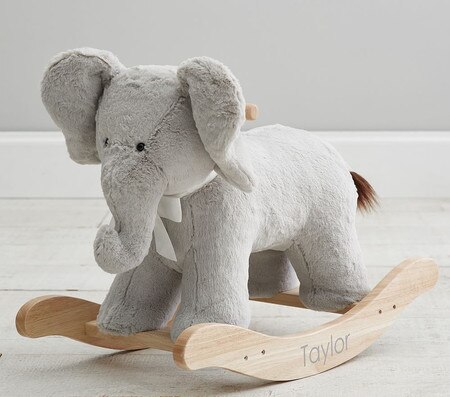 Elephant Plush Nursery Rocker Pottery Barn Kids UK