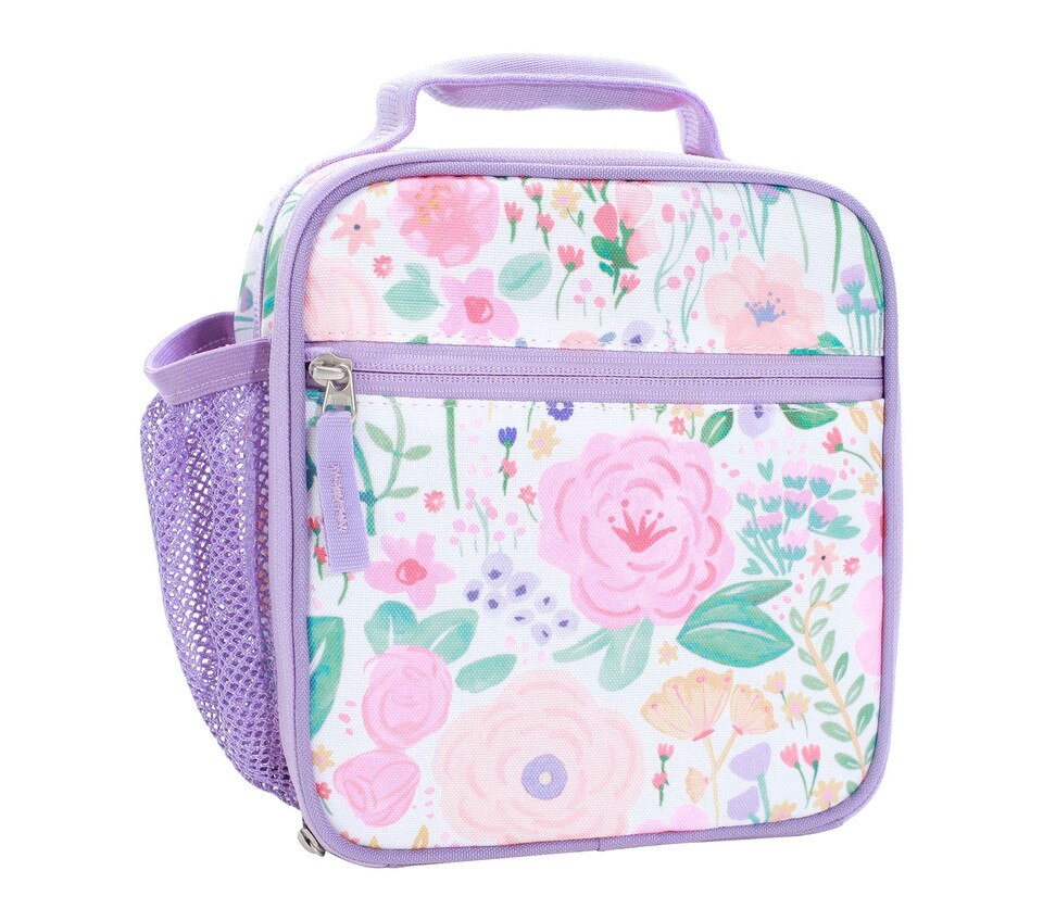 Mackenzie Lavender Floral Blooms Lunch Boxes