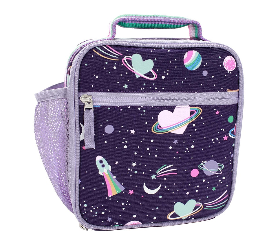 Mackenzie Rainbow Heart Galaxy Glow-in-the-Dark Lunch Boxes