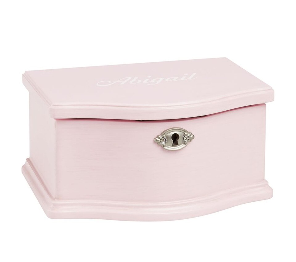 Pink Abigail Jewellery Box Collection
