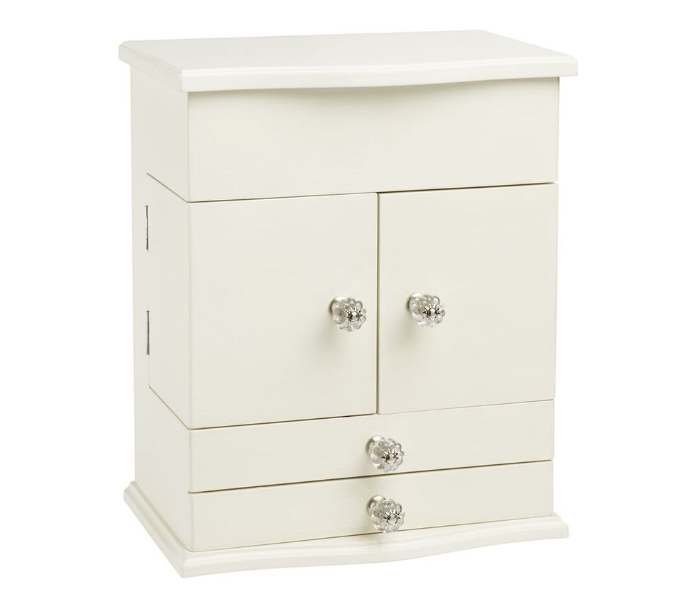 White Abigail Jewellery Box Collection