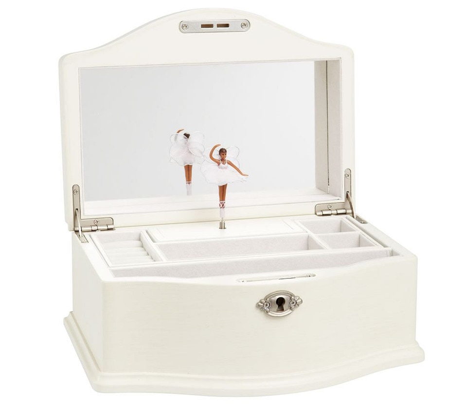 White Abigail Jewellery Box Collection