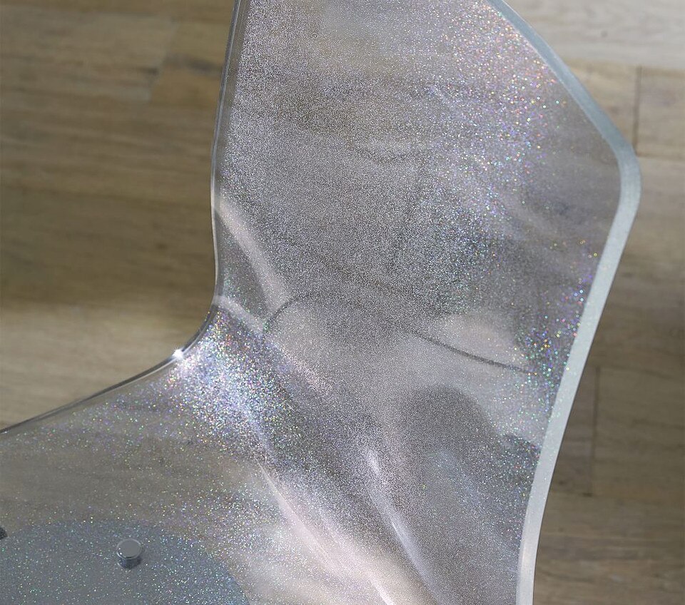 Glitter Acrylic Chair