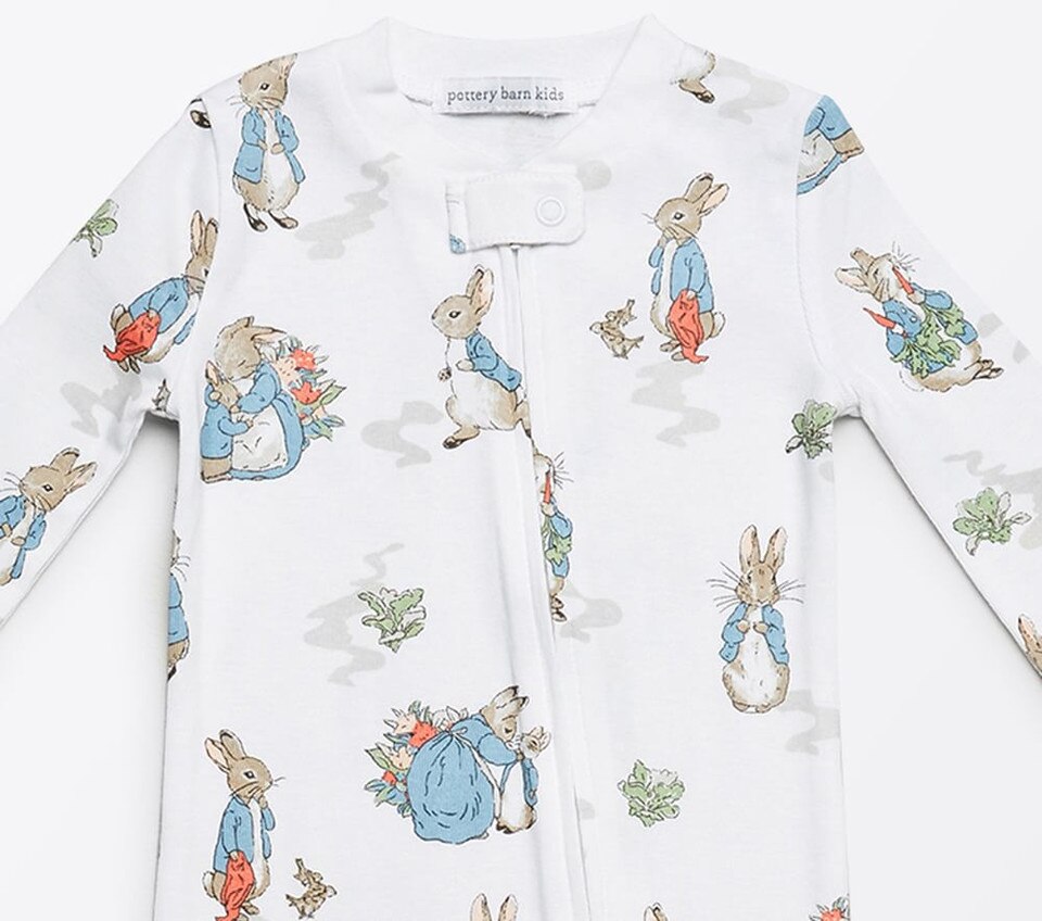 Peter Rabbit™ Organic Nursery Pajama - Pottery Barn Kids UK