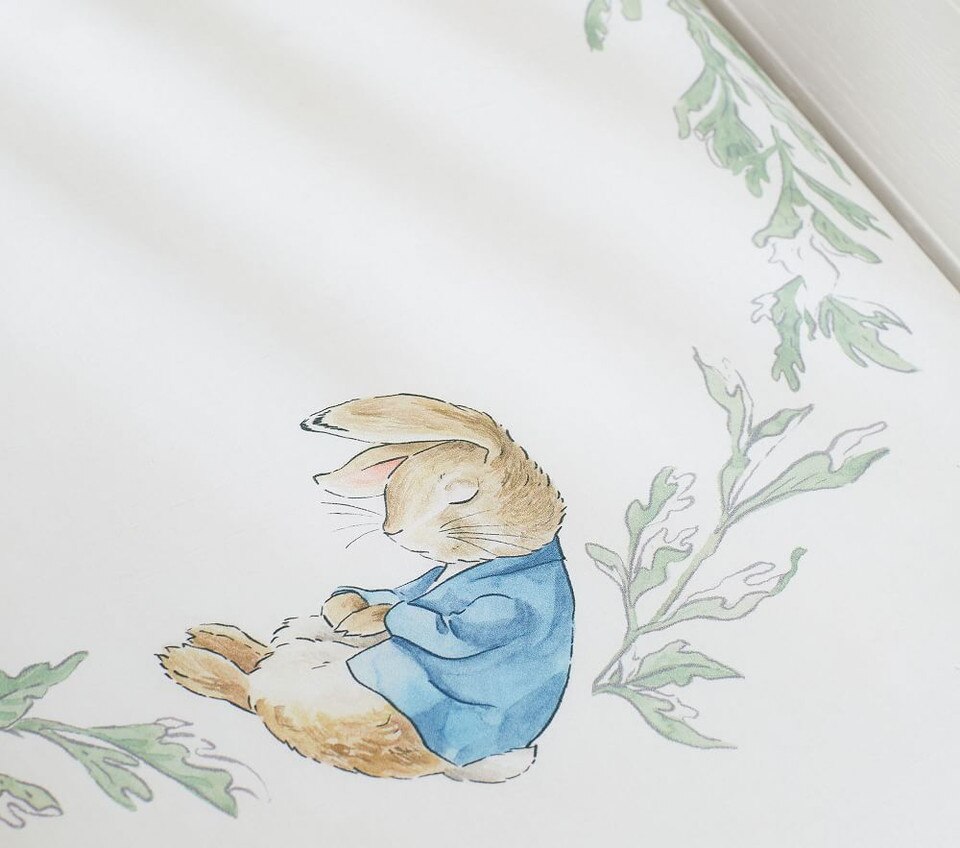 Peter Rabbit Picture Perfect Organic Fitted Cot Sheet
