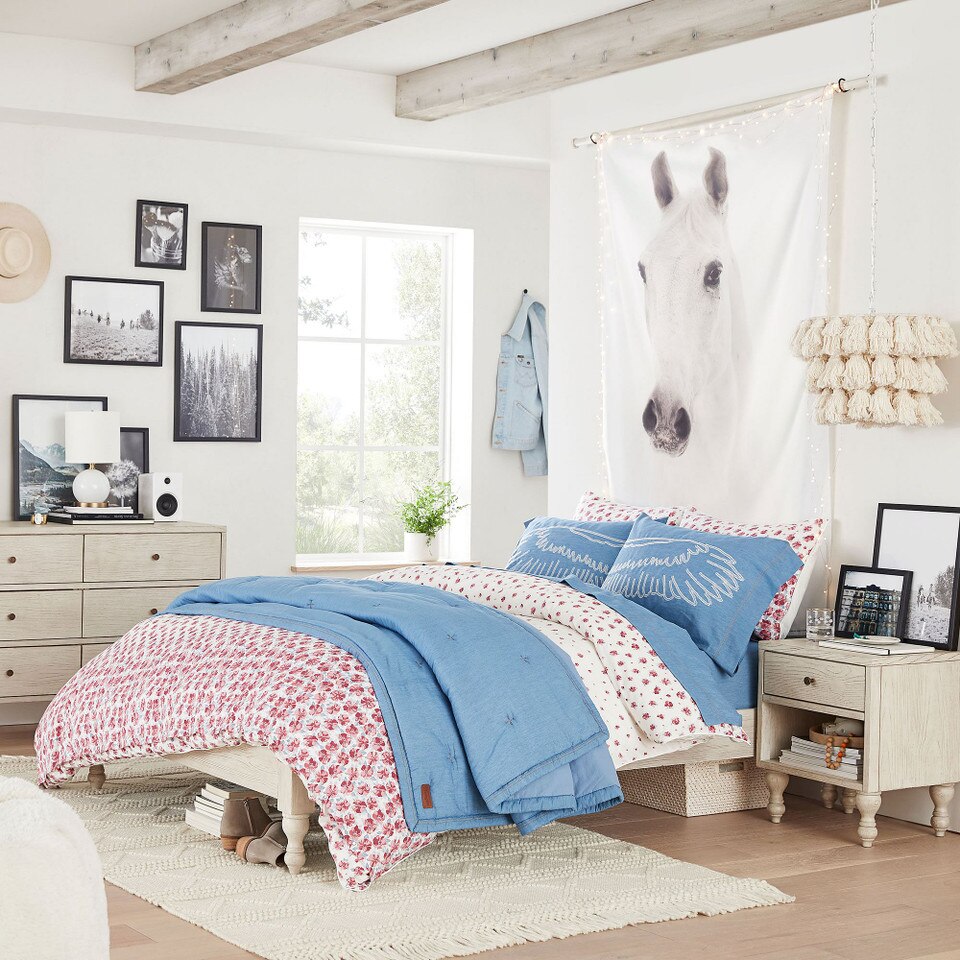 Bellevue 6-Drawer Wide Chest of Drawers