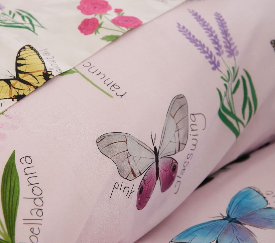 Botanical Butterfly Duvet Cover & Pillowcases