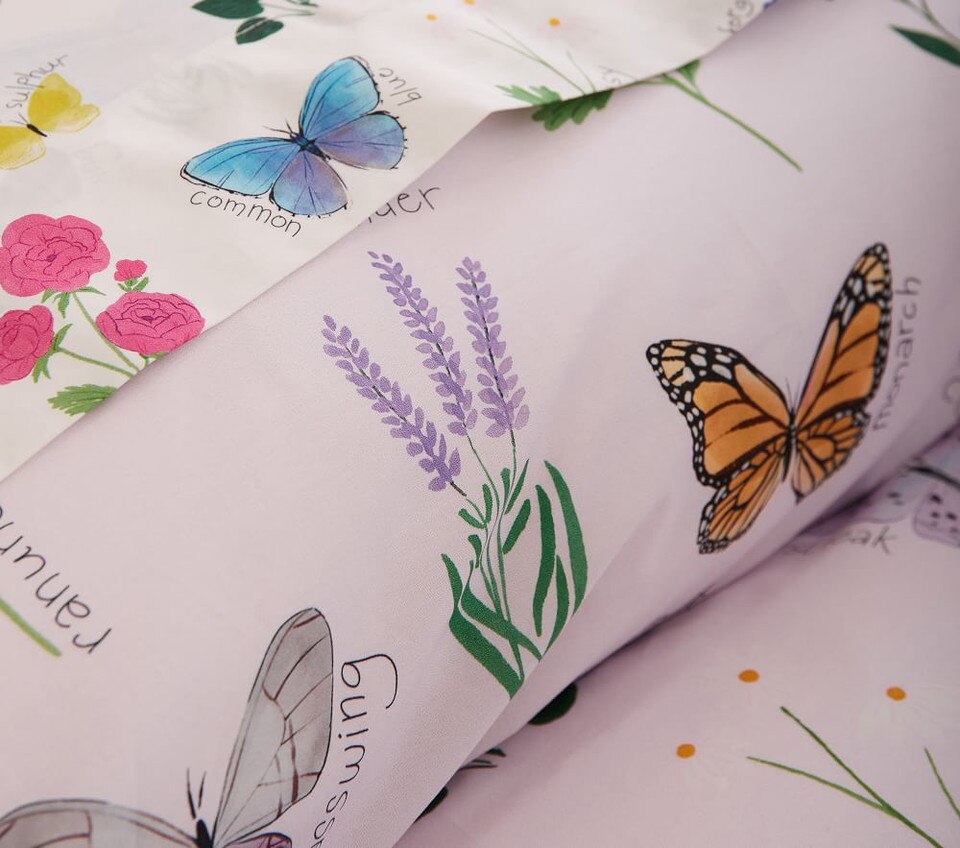 Botanical Butterfly Duvet Cover & Pillowcases