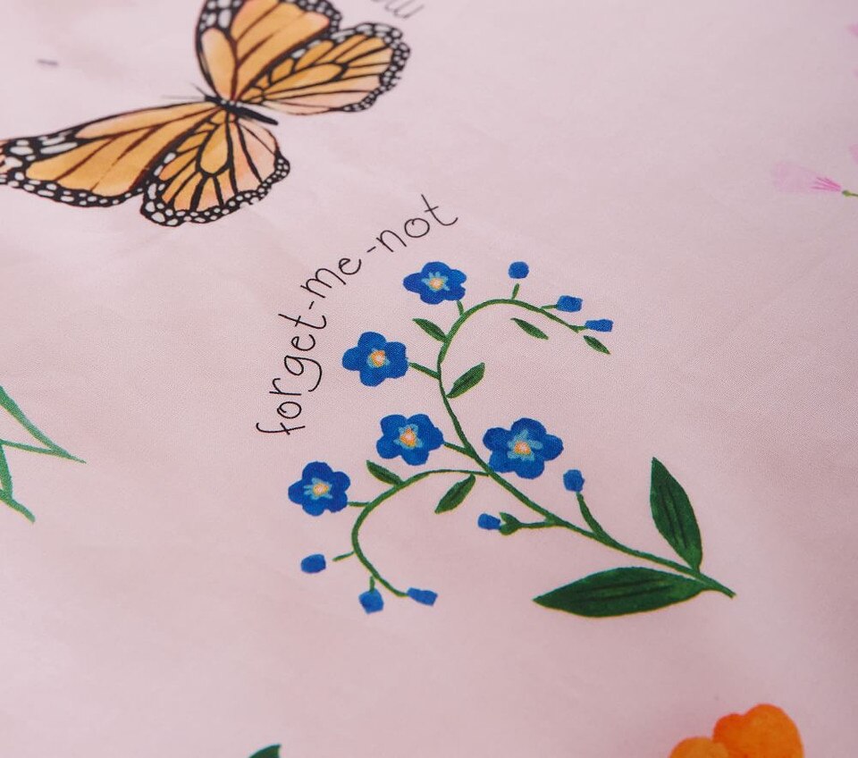 Botanical Butterfly Duvet Cover & Pillowcases