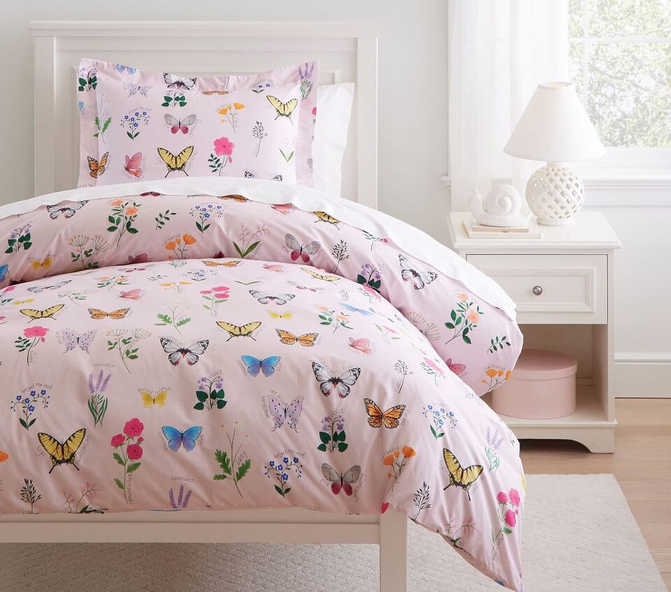 Botanical Butterfly Duvet Cover & Pillowcases