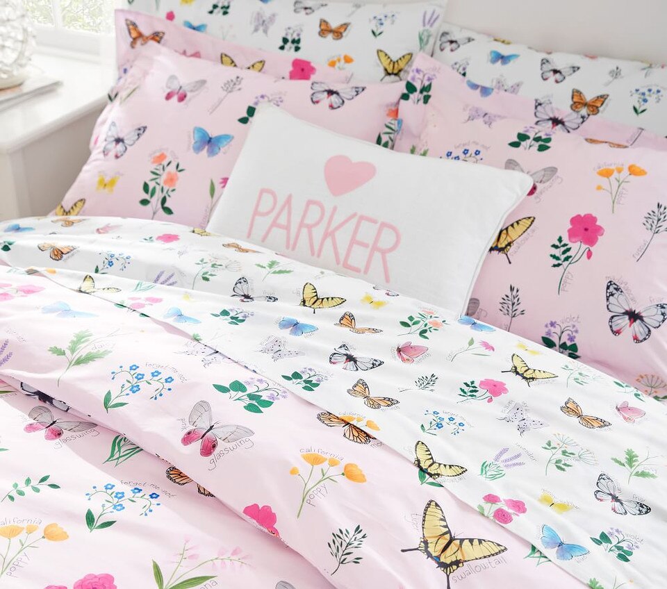Botanical Butterfly Duvet Cover & Pillowcases