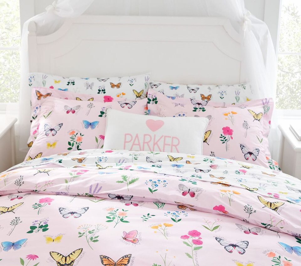 Botanical Butterfly Duvet Cover & Pillowcases