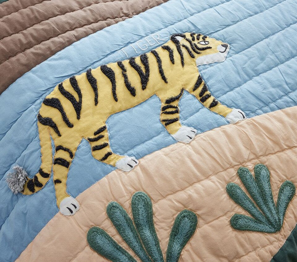 Brendan Animals Safari Bedspread & Pillowcases