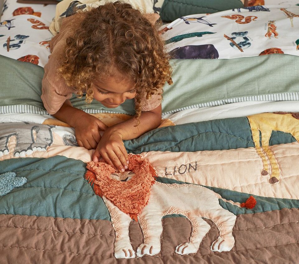 Brendan Animals Safari Bedspread & Pillowcases