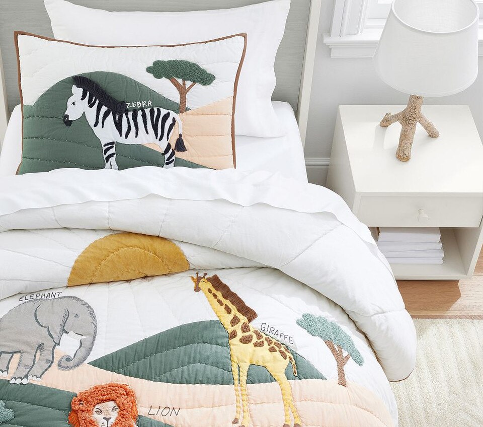 Brendan Animals Safari Bedspread & Pillowcases