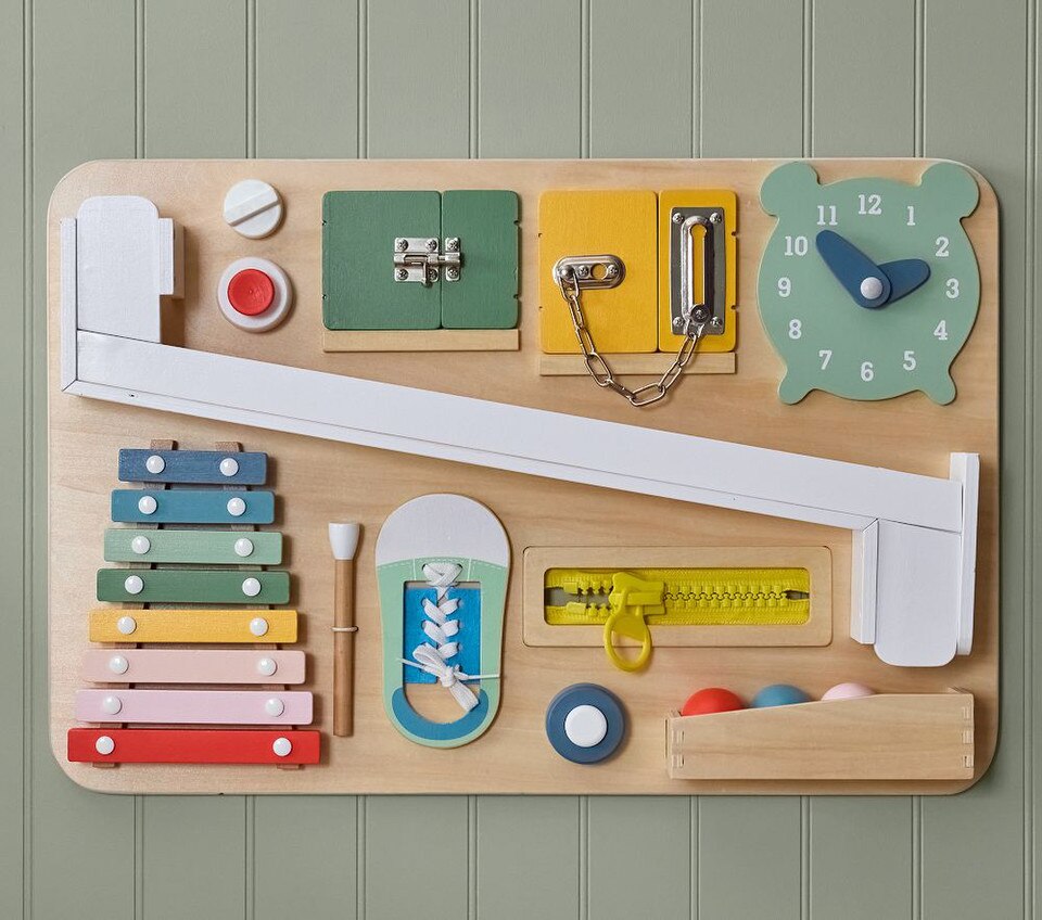Wooden Busy Board