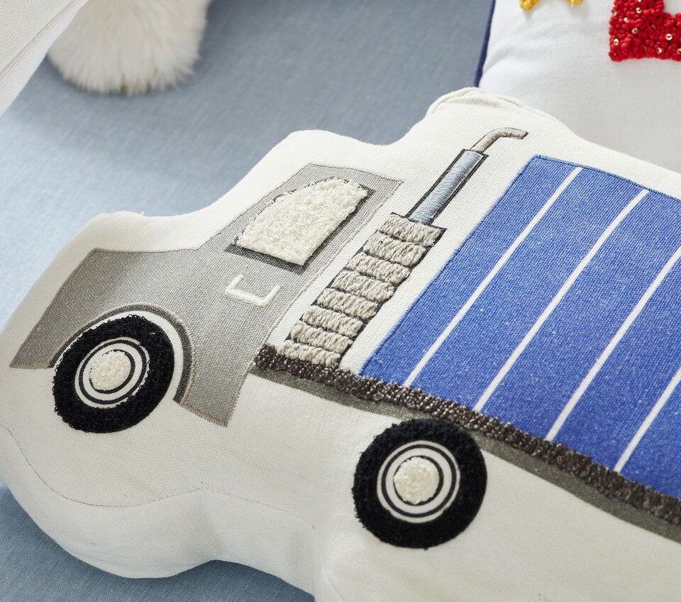 Busy Truck Shaped Cushion