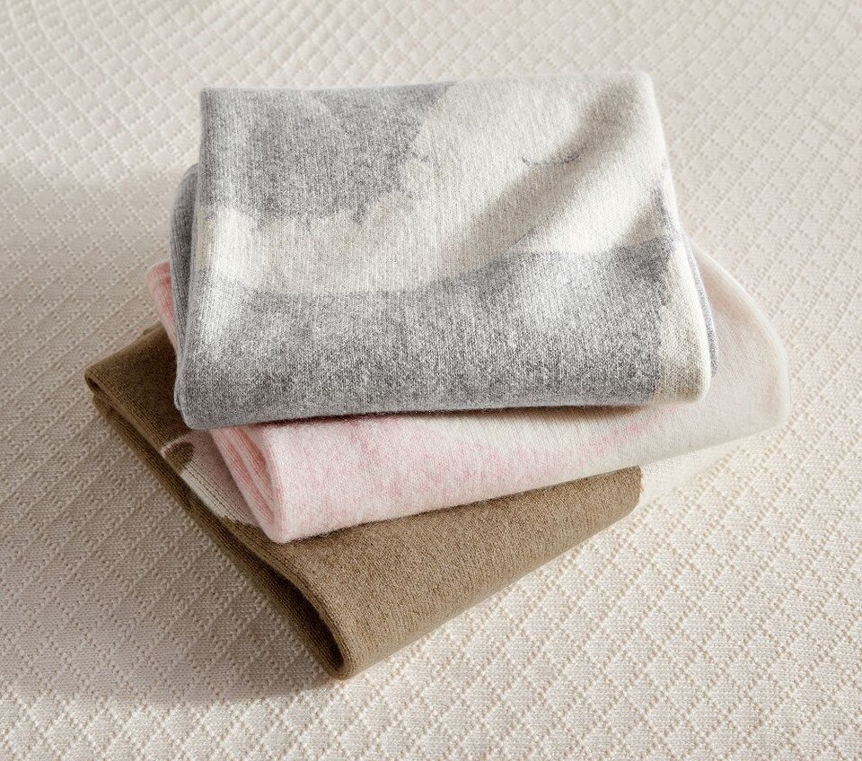 Cashmere Bear Baby Blanket