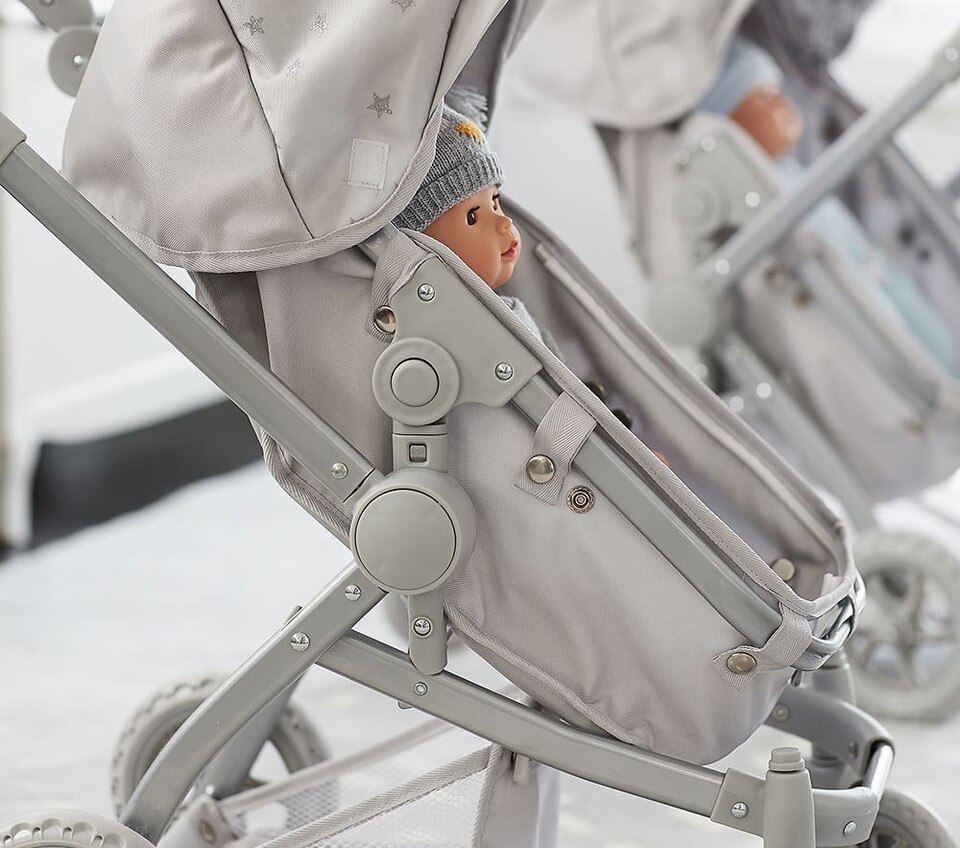 Convertible 3-in-1 Doll Stroller