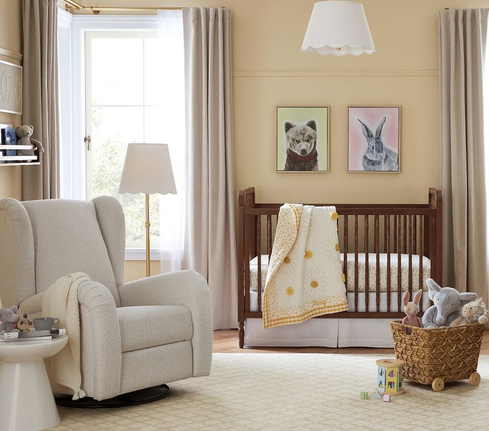 Dandy Daisy Baby Bedspread