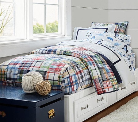 Decorator Organic Quilt Cover Pillowcases Pottery Barn Kids UK