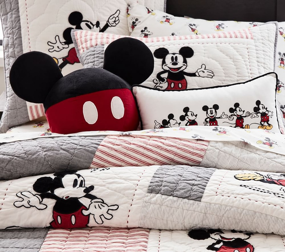 Disney Mickey Mouse Shaped Cushion