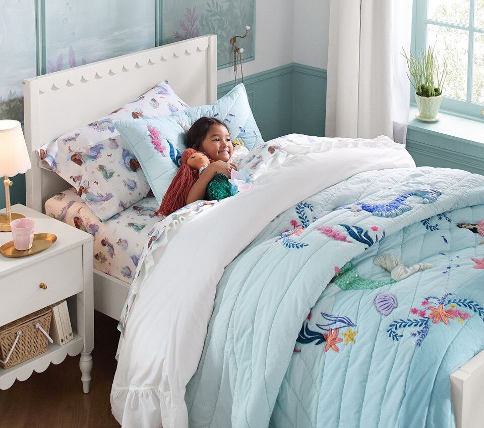 Disney The Little Mermaid Organic Sheet Set