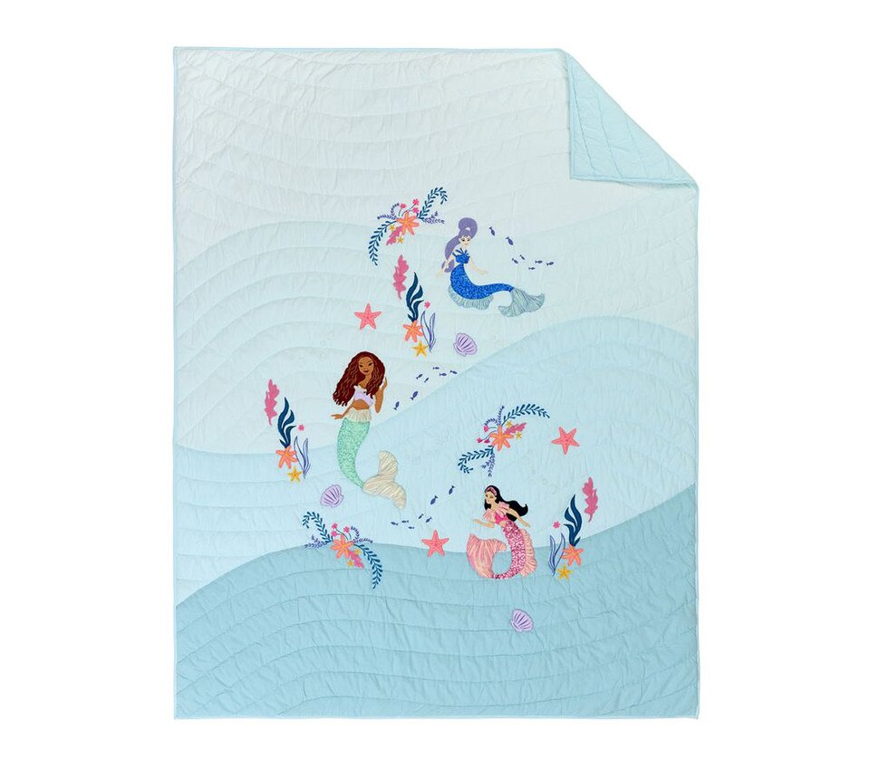Disney The Little Mermaid Bedspread & Pillowcases