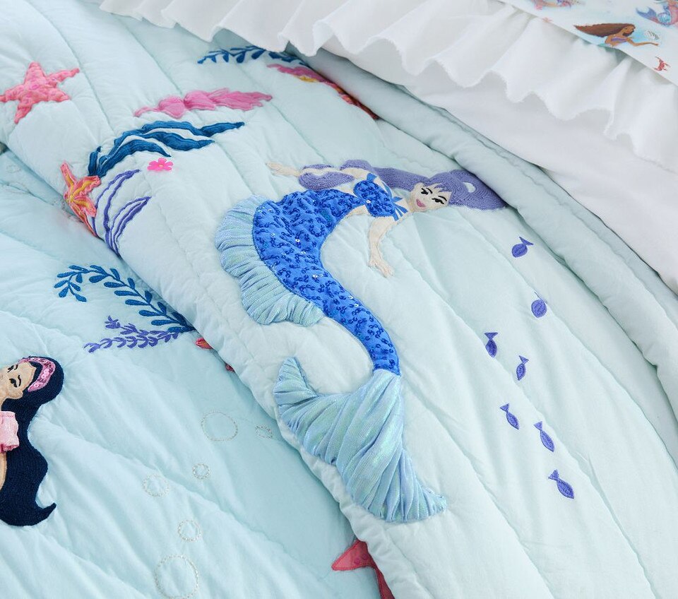Disney The Little Mermaid Bedspread & Pillowcases