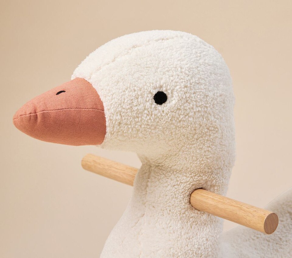 Duckling Plush Nursery Rocker