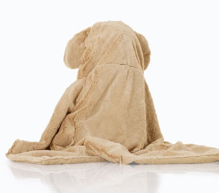 Labradoodle Hooded Blanket Labradoodle Hooded Blanket