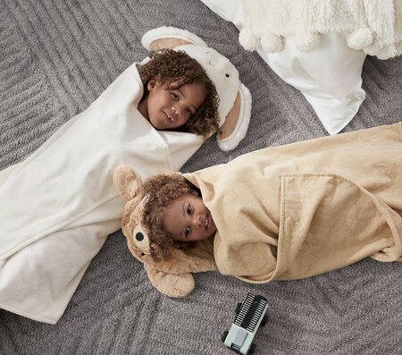 Labradoodle Hooded Blanket Labradoodle Hooded Blanket