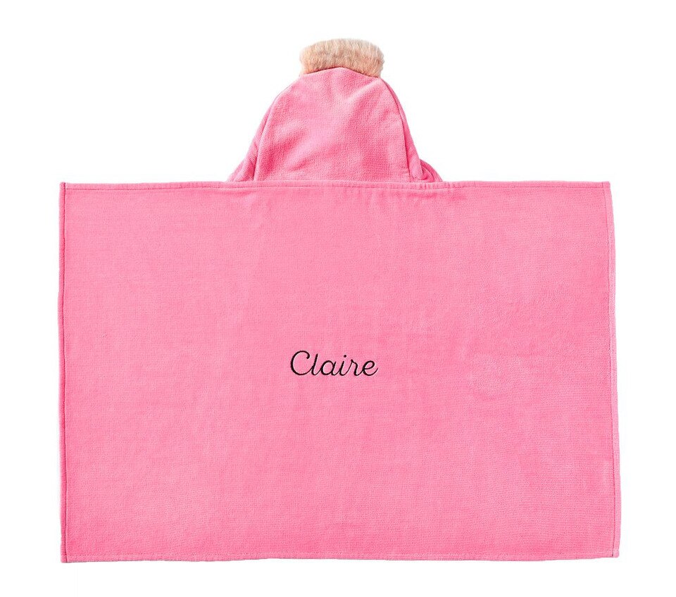 Flamingo Baby Hooded Towel