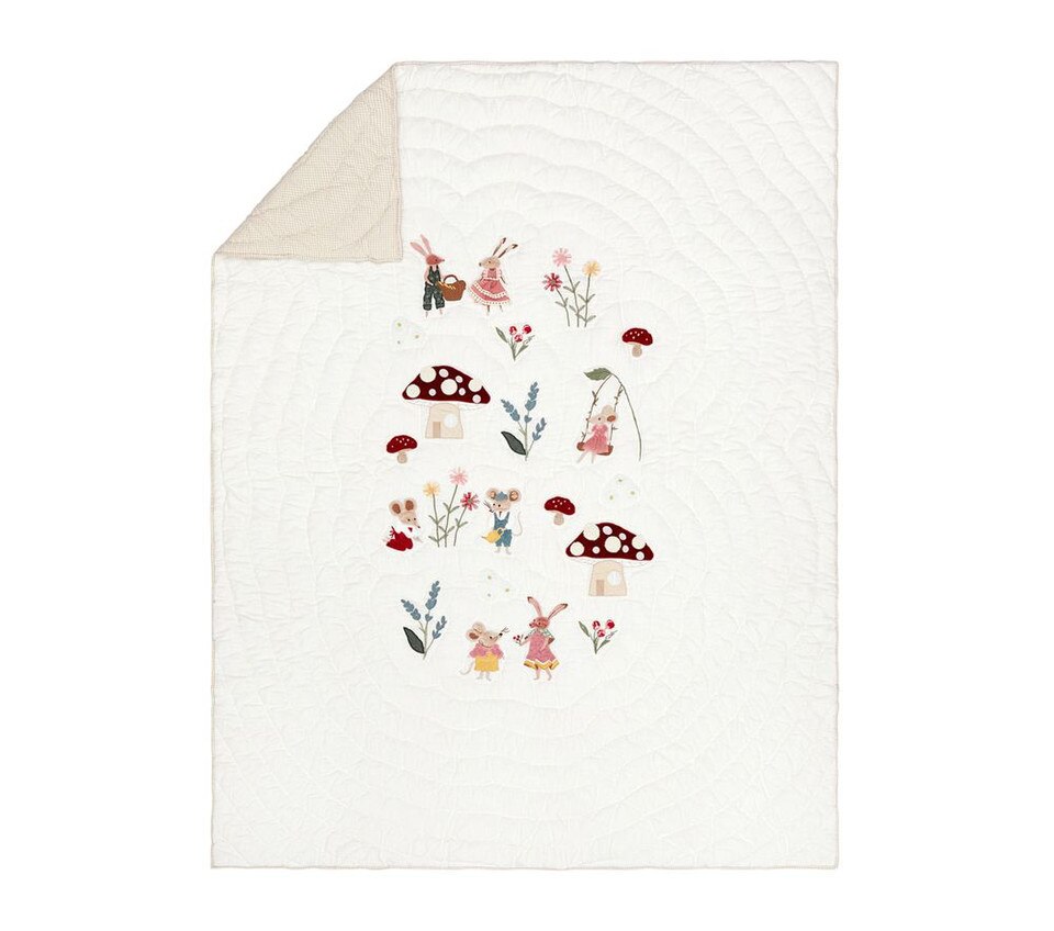 Garden Mice Bedspread & Pillowcases