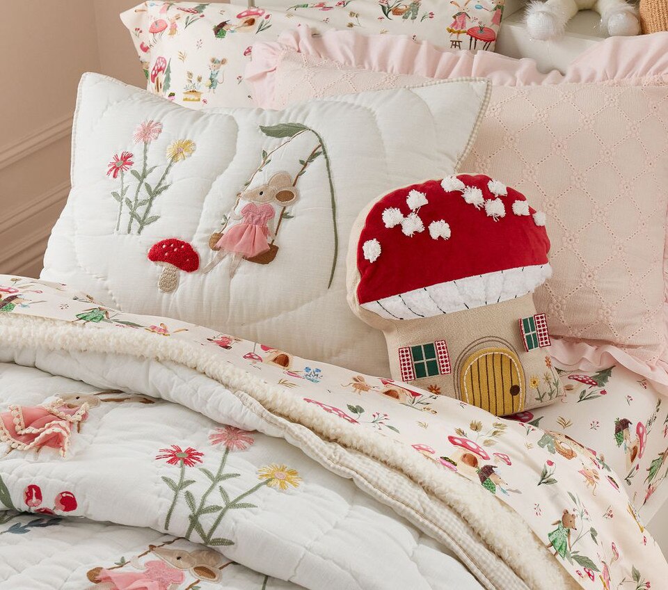 Garden Mice Bedspread & Pillowcases