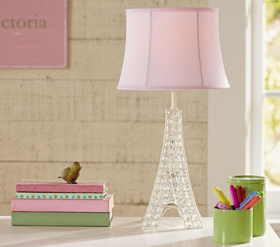 Glowing Crystal Eiffel Tower Lamp