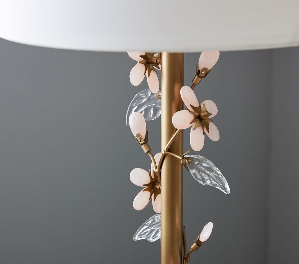 Grace Pink Flower Floor Lamp