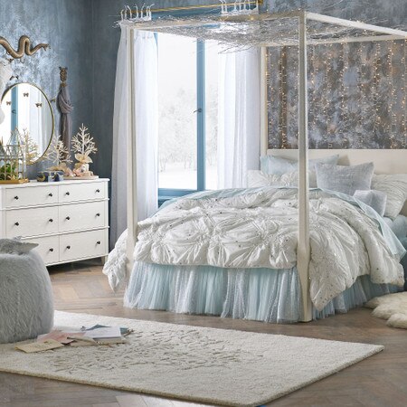 Harry Potter™ Snowflakes Sheet Set Pottery Barn Kids UK