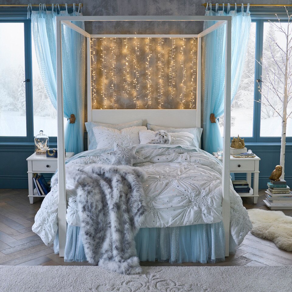 Harry Potter™ Ruched Celestial Bedspread & Pillowcase