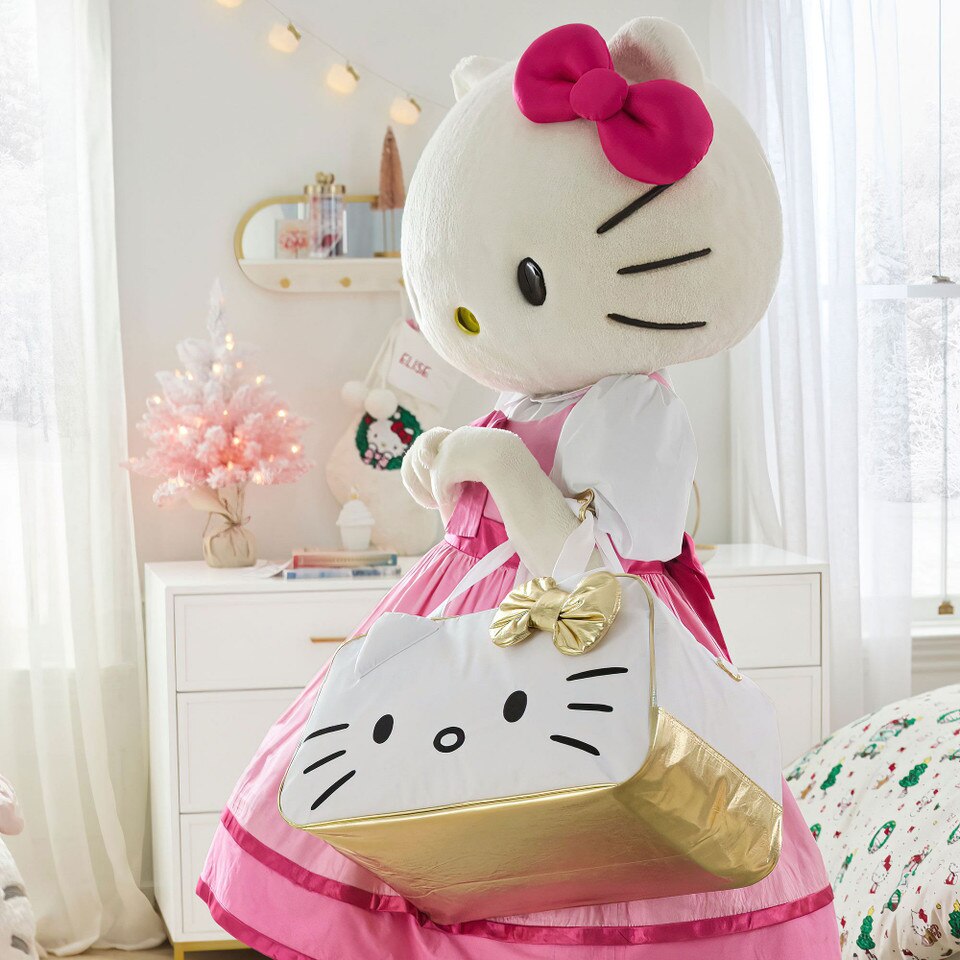 Hello Kitty® Bow Jet-Set Recycled Duffle Bag