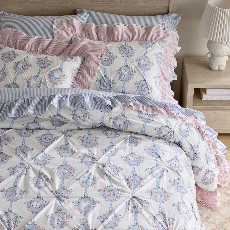 Hello Kitty® Locket Duvet Cover