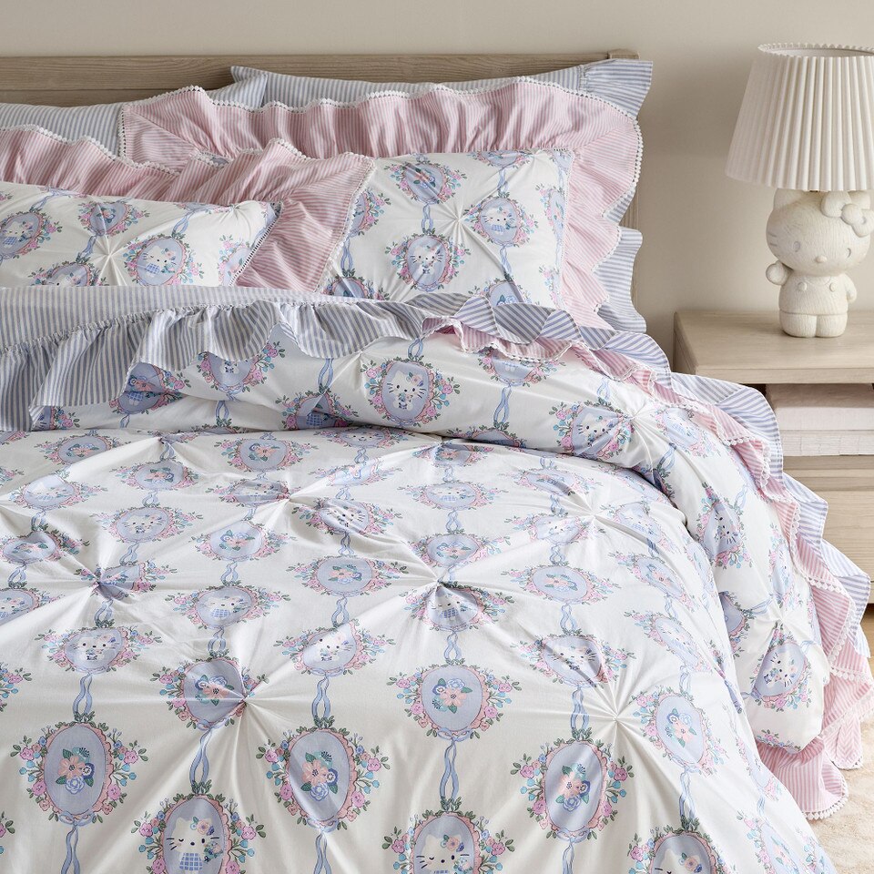 Hello Kitty® Locket Duvet Cover