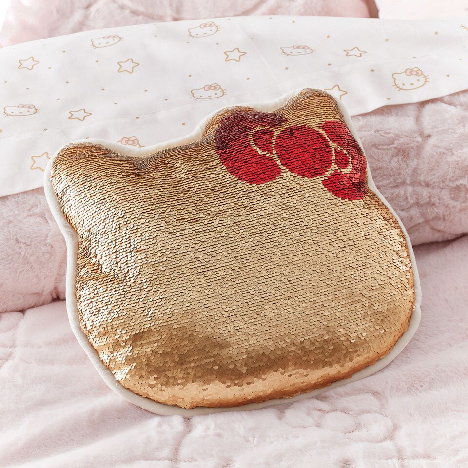 Hello Kitty® Reversible/Flip Sequin Cushion