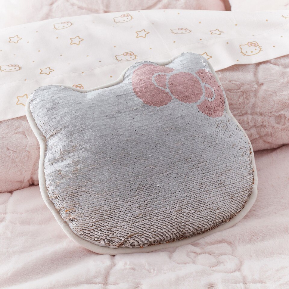 Hello Kitty® Reversible/Flip Sequin Cushion