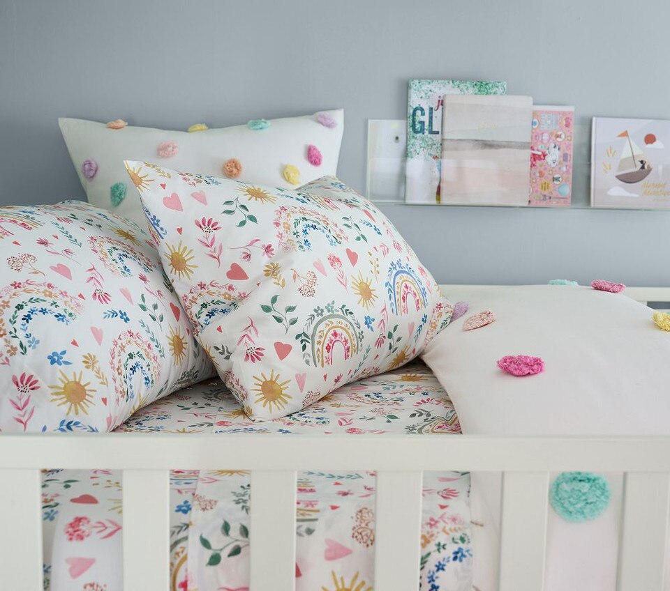 Heritage Rainbow Organic Sheet Set