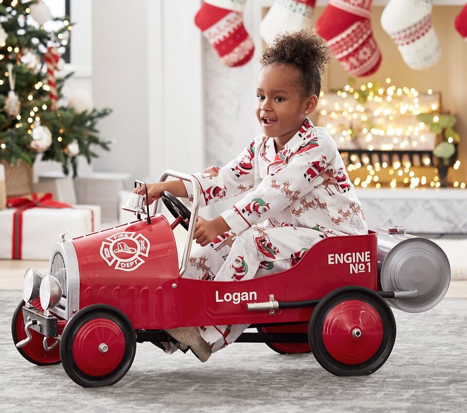 Heritage Santa Flannel Pyjama Set