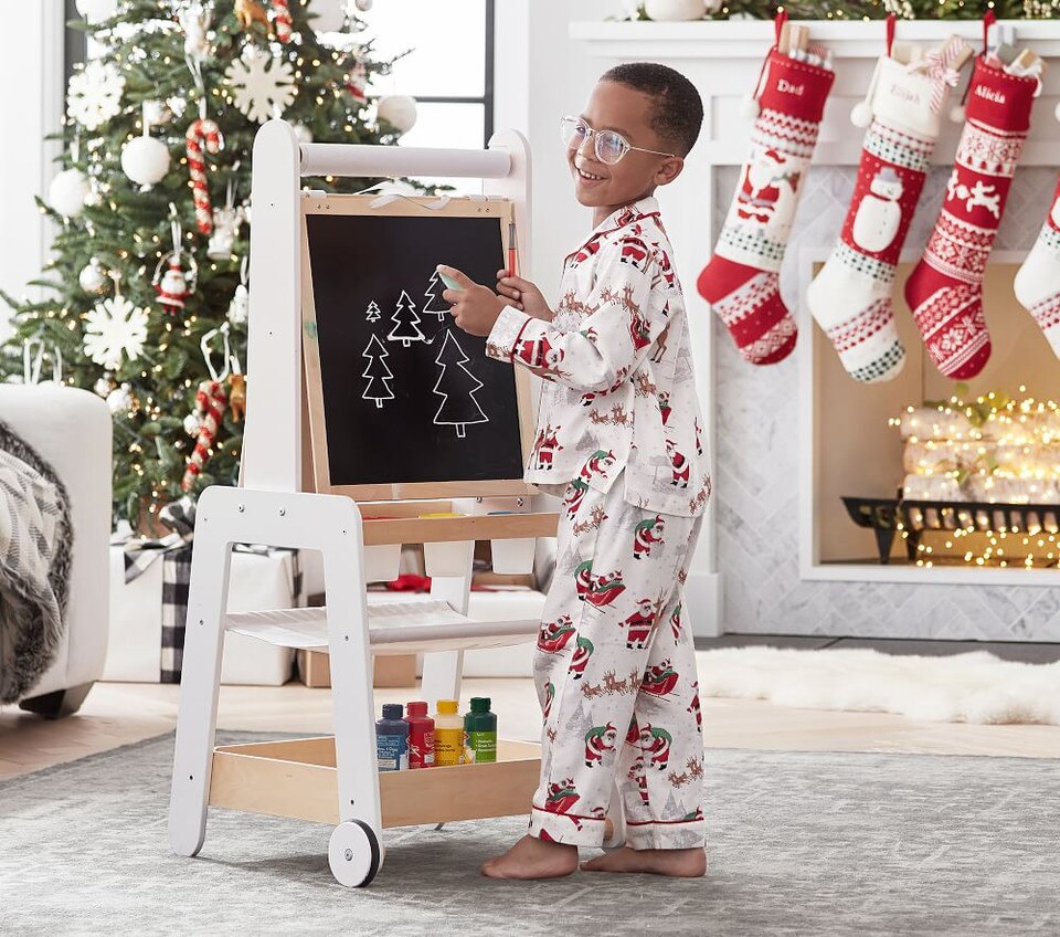 Heritage Santa Flannel Pyjama Set