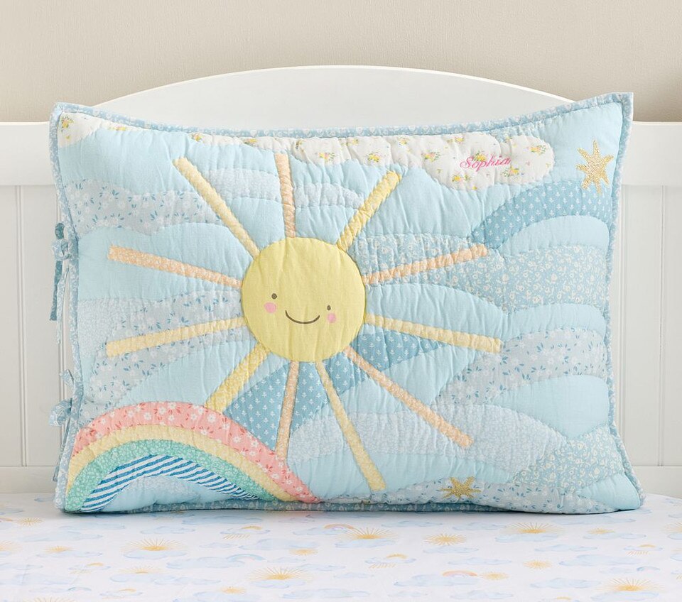 Heritage Sunshine Rainbows Bedspread & Pillowcases