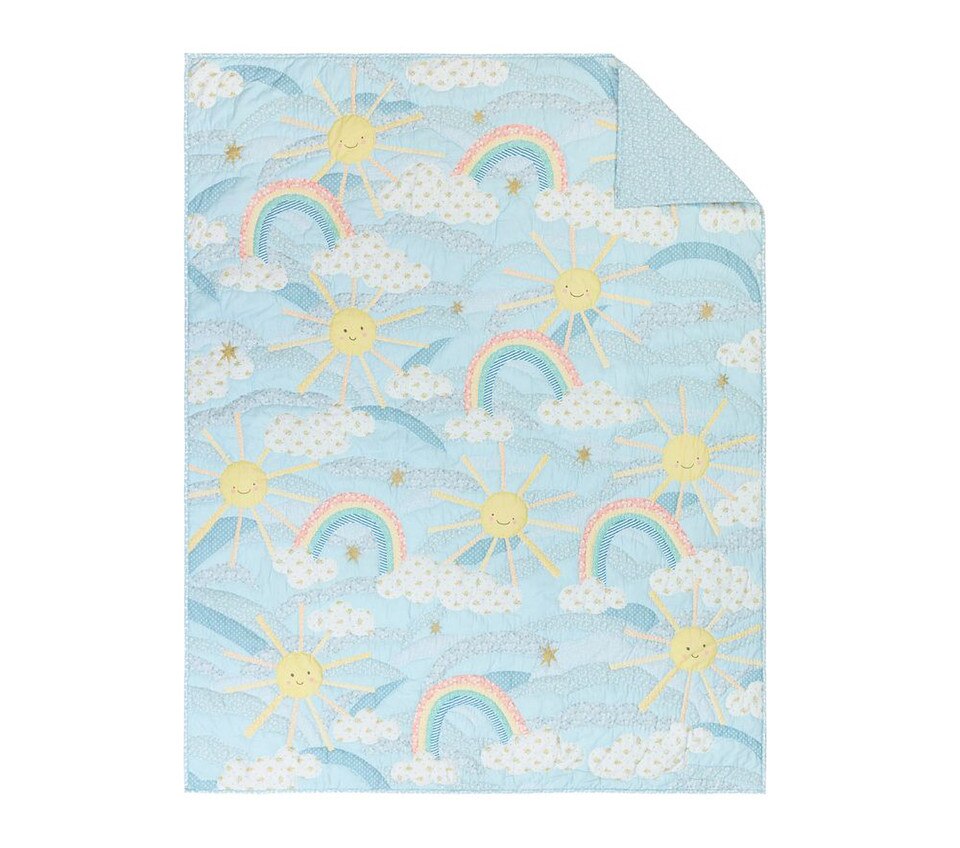 Heritage Sunshine Rainbows Bedspread & Pillowcases
