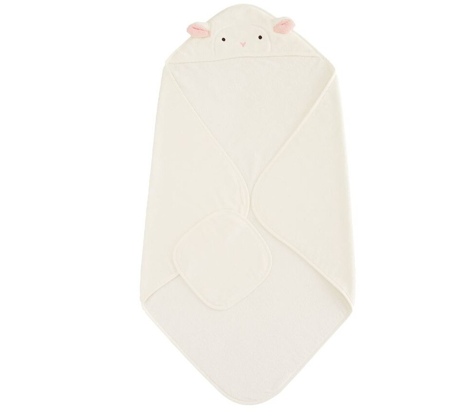 Super Soft Animal Baby Hooded Towel & Washcloth Set